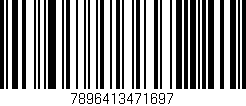 Código de barras (EAN, GTIN, SKU, ISBN): '7896413471697'