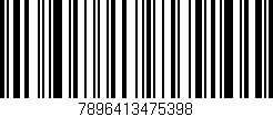 Código de barras (EAN, GTIN, SKU, ISBN): '7896413475398'