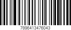 Código de barras (EAN, GTIN, SKU, ISBN): '7896413476043'