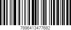 Código de barras (EAN, GTIN, SKU, ISBN): '7896413477682'