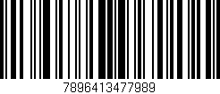 Código de barras (EAN, GTIN, SKU, ISBN): '7896413477989'