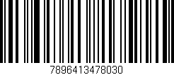 Código de barras (EAN, GTIN, SKU, ISBN): '7896413478030'