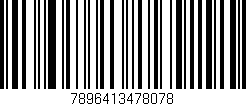 Código de barras (EAN, GTIN, SKU, ISBN): '7896413478078'