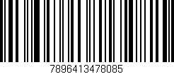 Código de barras (EAN, GTIN, SKU, ISBN): '7896413478085'