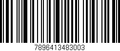 Código de barras (EAN, GTIN, SKU, ISBN): '7896413483003'