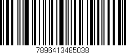 Código de barras (EAN, GTIN, SKU, ISBN): '7896413485038'