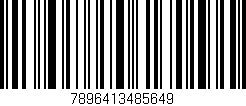 Código de barras (EAN, GTIN, SKU, ISBN): '7896413485649'