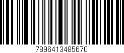 Código de barras (EAN, GTIN, SKU, ISBN): '7896413485670'