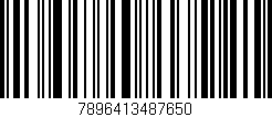 Código de barras (EAN, GTIN, SKU, ISBN): '7896413487650'