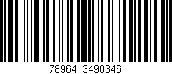 Código de barras (EAN, GTIN, SKU, ISBN): '7896413490346'