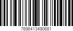 Código de barras (EAN, GTIN, SKU, ISBN): '7896413490681'