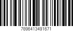 Código de barras (EAN, GTIN, SKU, ISBN): '7896413491671'
