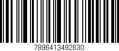 Código de barras (EAN, GTIN, SKU, ISBN): '7896413492630'