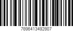 Código de barras (EAN, GTIN, SKU, ISBN): '7896413492807'