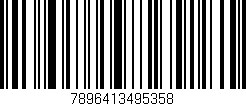Código de barras (EAN, GTIN, SKU, ISBN): '7896413495358'