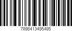 Código de barras (EAN, GTIN, SKU, ISBN): '7896413495495'