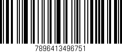 Código de barras (EAN, GTIN, SKU, ISBN): '7896413496751'