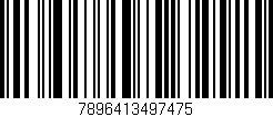 Código de barras (EAN, GTIN, SKU, ISBN): '7896413497475'