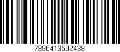 Código de barras (EAN, GTIN, SKU, ISBN): '7896413502438'
