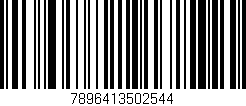 Código de barras (EAN, GTIN, SKU, ISBN): '7896413502544'