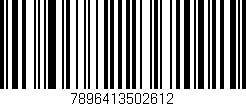 Código de barras (EAN, GTIN, SKU, ISBN): '7896413502612'
