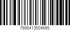Código de barras (EAN, GTIN, SKU, ISBN): '7896413504685'