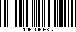 Código de barras (EAN, GTIN, SKU, ISBN): '7896413505637'