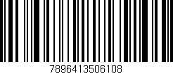 Código de barras (EAN, GTIN, SKU, ISBN): '7896413506108'