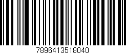 Código de barras (EAN, GTIN, SKU, ISBN): '7896413518040'