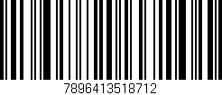 Código de barras (EAN, GTIN, SKU, ISBN): '7896413518712'