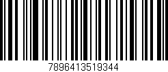 Código de barras (EAN, GTIN, SKU, ISBN): '7896413519344'