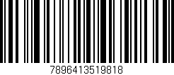 Código de barras (EAN, GTIN, SKU, ISBN): '7896413519818'