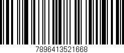 Código de barras (EAN, GTIN, SKU, ISBN): '7896413521668'