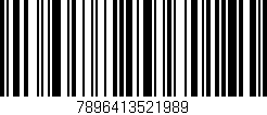 Código de barras (EAN, GTIN, SKU, ISBN): '7896413521989'