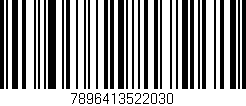 Código de barras (EAN, GTIN, SKU, ISBN): '7896413522030'