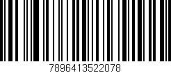 Código de barras (EAN, GTIN, SKU, ISBN): '7896413522078'