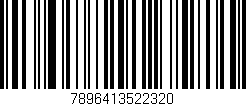 Código de barras (EAN, GTIN, SKU, ISBN): '7896413522320'
