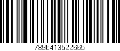 Código de barras (EAN, GTIN, SKU, ISBN): '7896413522665'