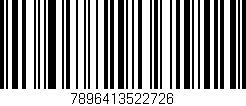 Código de barras (EAN, GTIN, SKU, ISBN): '7896413522726'