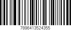 Código de barras (EAN, GTIN, SKU, ISBN): '7896413524355'