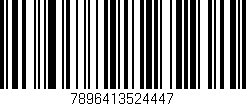 Código de barras (EAN, GTIN, SKU, ISBN): '7896413524447'