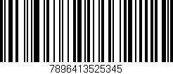 Código de barras (EAN, GTIN, SKU, ISBN): '7896413525345'