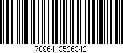 Código de barras (EAN, GTIN, SKU, ISBN): '7896413526342'