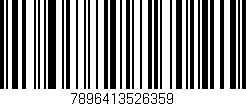 Código de barras (EAN, GTIN, SKU, ISBN): '7896413526359'