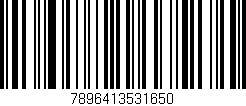 Código de barras (EAN, GTIN, SKU, ISBN): '7896413531650'