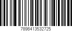 Código de barras (EAN, GTIN, SKU, ISBN): '7896413532725'