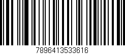 Código de barras (EAN, GTIN, SKU, ISBN): '7896413533616'