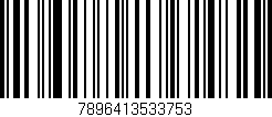 Código de barras (EAN, GTIN, SKU, ISBN): '7896413533753'