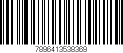 Código de barras (EAN, GTIN, SKU, ISBN): '7896413538369'