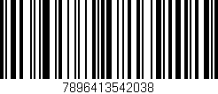 Código de barras (EAN, GTIN, SKU, ISBN): '7896413542038'